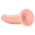 RealRock Slim - realistisk dildo - 15,5cm - natur