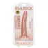 RealRock Slim - realistisk dildo - 15,5cm - natur