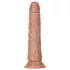 RealRock - realistisk dildo - slank - 15,5cm - mørk natur