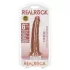 RealRock - realistisk dildo - slank - 15,5cm - mørk natur