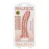 RealRock - realistisk dildo med sugekop - 15,5cm - natur