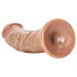 RealRock - realistisk dildo - 15,5cm - mørk natur