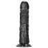 RealRock - realistisk dildo med sugekop - 15,5cm - sort