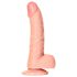 RealRock - realistisk dildo med sugekop - 15,5 cm (natur)