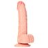 RealRock - sugekop, realistisk dildo - 15,5cm (naturlig)
