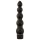 Black Magic 7 - fast analvibrator med 5 perler (sort)