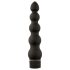 Black Magic 7 - fast analvibrator med 5 perler (sort)