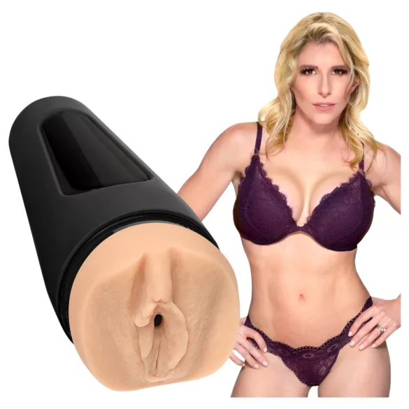 Doc Johnson Main Squeeze Cory Chase - realistisk vagina-masturbator (hudfarvet)