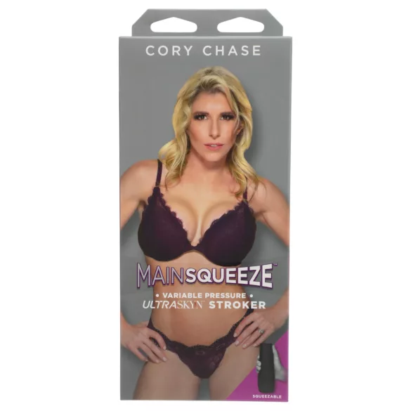 Doc Johnson Main Squeeze Cory Chase - realistisk vagina-masturbator (hudfarvet)