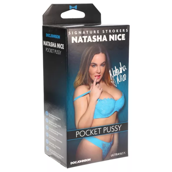 Doc Johnson Natasha Nice - realistisk Ultraskyn kunstig vagina (hudfarvet)