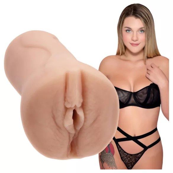 Doc Johnson Gabbie Carter - realistisk Ultraskyn kunstig vagina (hudfarvet)