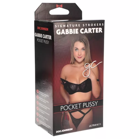 Doc Johnson Gabbie Carter - realistisk Ultraskyn kunstig vagina (hudfarvet)