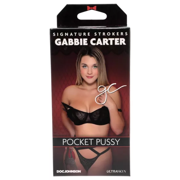 Doc Johnson Gabbie Carter - realistisk Ultraskyn kunstig vagina (hudfarvet)