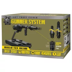 Doc Johnson Gunner System - sexmaskine - justerbar - sort