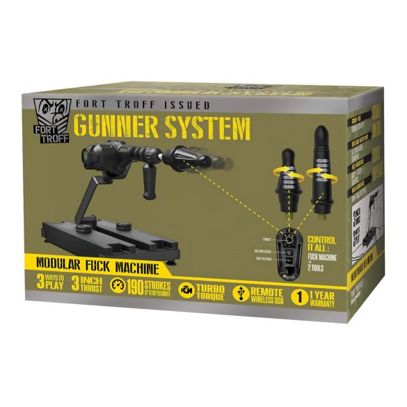Doc Johnson Gunner System - sexmaskine (sort)
