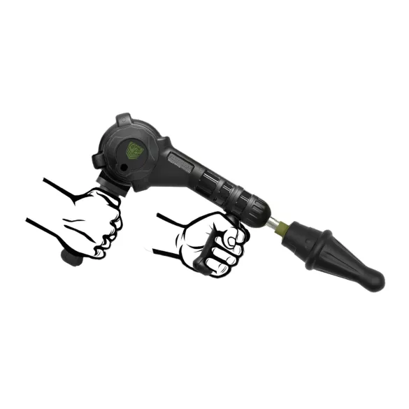 Doc Johnson Gunner System - sexmaskine - justerbar - sort