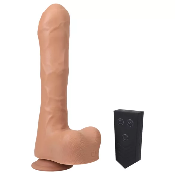 Doc Johnson - lukkemaskine vibrator med fjernbetjening - natur