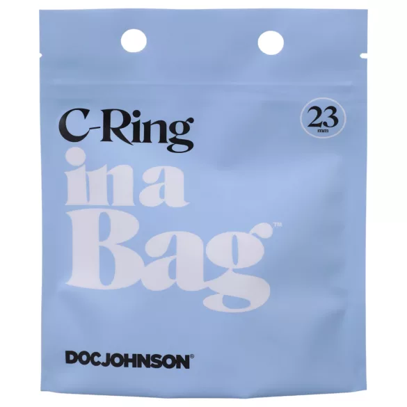 Doc Johnson - penisring - silikone - sort