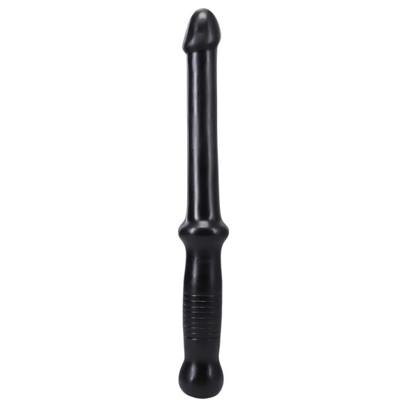 Doc Johnson Anal Push - Sort håndtag-dildo