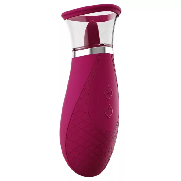 Honey Play Box Scioness - klitorisvibrator med sug og slikkeffekt - pink