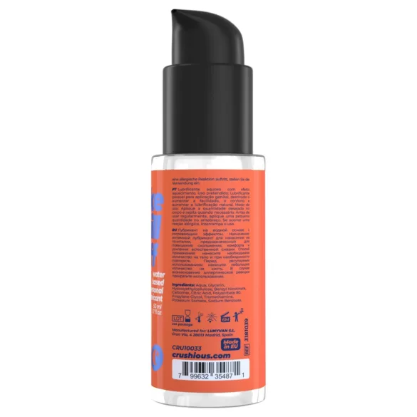 Crushious - varmende glidecreme (50 ml)