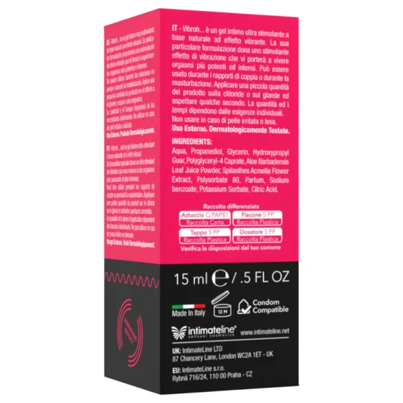 Vibroh - flydende vibrator - 15ml