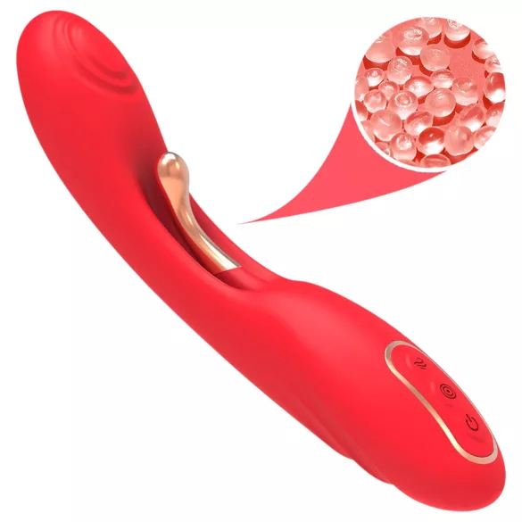 Bestoy - G-punktsvibrator med tunge - rød