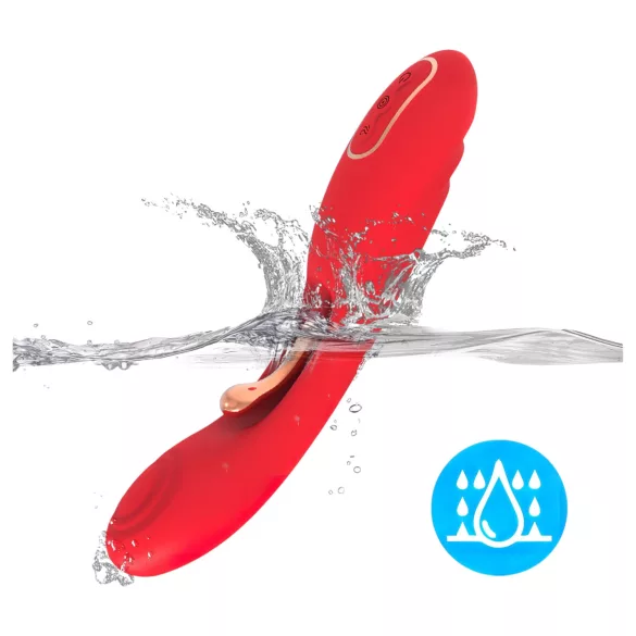 Bestoy - G-punktsvibrator med tunge - rød