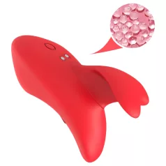 Bestoy - finger vibrator - genopladelig - rød