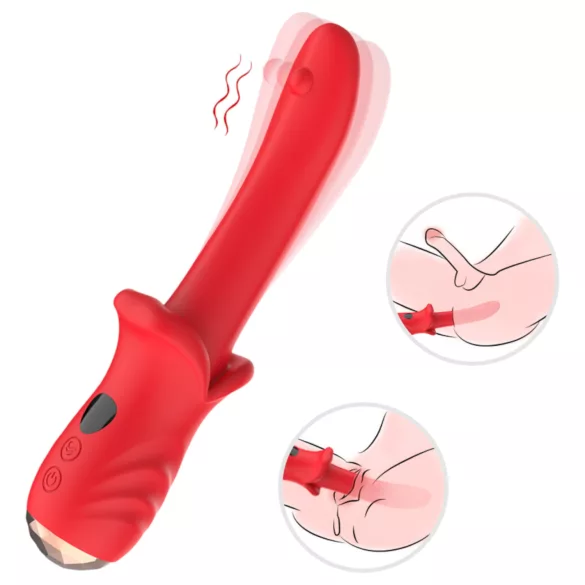 Bestoy - G-punkt vibrator - vandtæt - rød