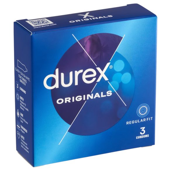 Durex Originals Classic - kondomer (3 stk)