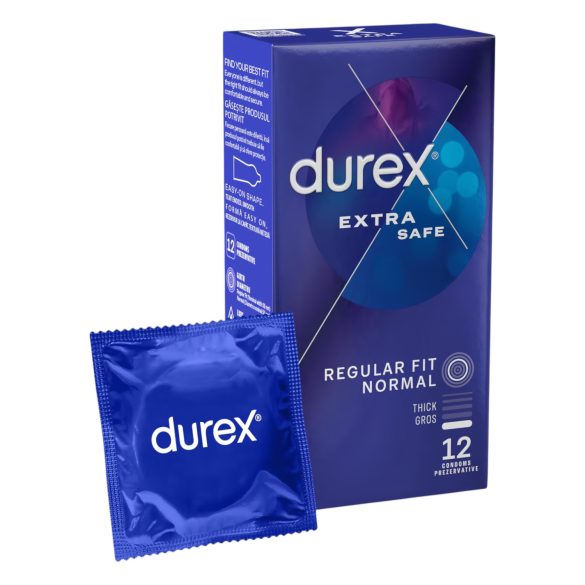 Durex ekstra sikker - sikkerheds-kondomer (12 stk)
