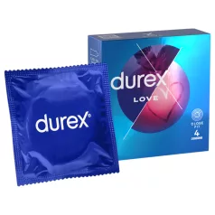 Durex Love - Kondomer - Tæt pasform - 4 stk