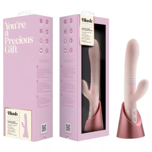 Blush Fraya - klitorisvibrator med stødfunktion - pink