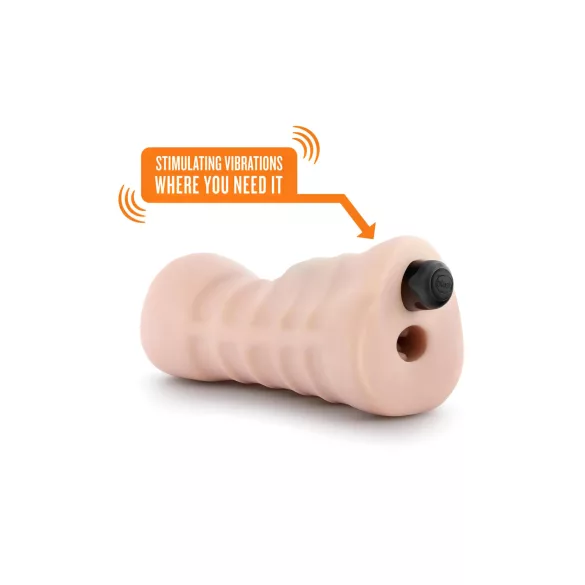 Enlust Nicole - vibrerende kunstig mund - realistisk udseende - natur