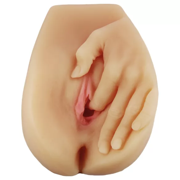 Enlust Selena - vibrerende kunstig vagina med AI‑billeder (naturfarvet)