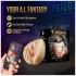Enlust Selena - vibrerende kunstig vagina med AI‑billeder (naturfarvet)