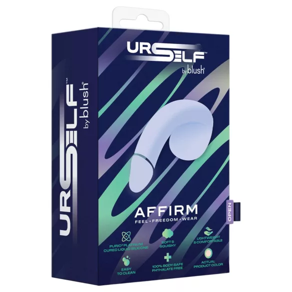 Blush UrSelf Affirm - realistisk dildo (hudfarvet) - 13 cm