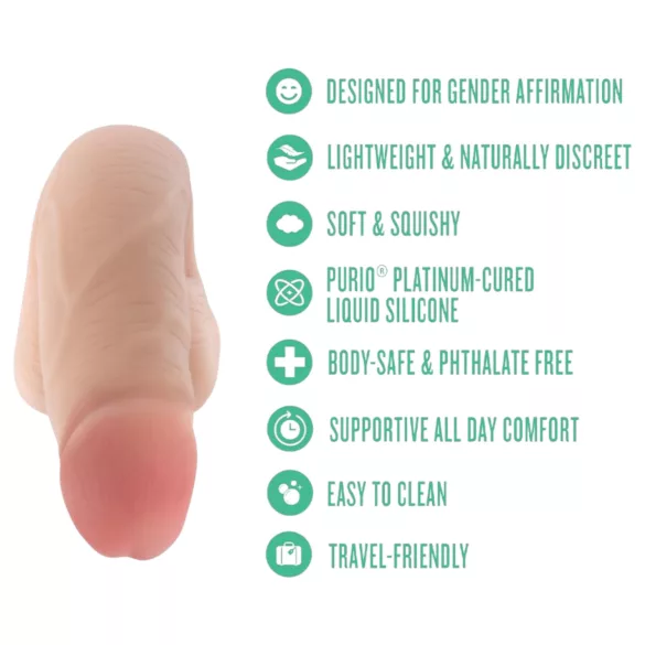 Blush UrSelf Affirm - realistisk dildo (hudfarvet) - 13 cm