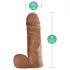 Blush UrSelf Affirm - realistisk dildo (brun) - 13 cm