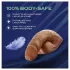 Blush UrSelf Affirm - realistisk dildo (brun) - 13 cm