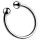 Rozsdamentes - penishovedring - forsinkelse af udløsning - stål 32mm