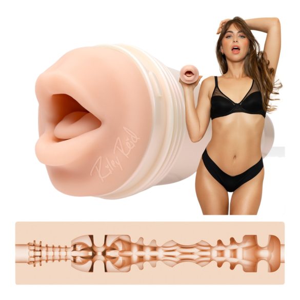 Fleshlight Riley Reid Insomnia - mund mandslegetøj