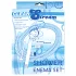 Shower Enema - anal bruser sæt - aluminium - sølv