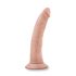 Dr. Skin 7 - Realistisk dildo med sugekop - Naturlig (17,5 cm)