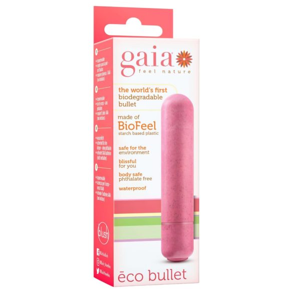 Gaia - miljøvenlig vibrator - medium - koral