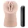 M for Men Ashley - vibrerende kunstig vagina - naturfarve