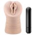 M for Men Ashley - Vibrerende realistisk vagina