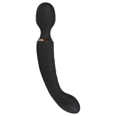 Blush Lush - 2-i-1 wand- og G-punktsvibrator (sort)