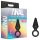 Anal Eventyr Platinium S - lille anal plug (sort)